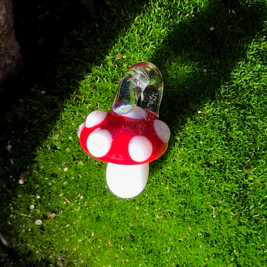 mushroom pendant/figurine